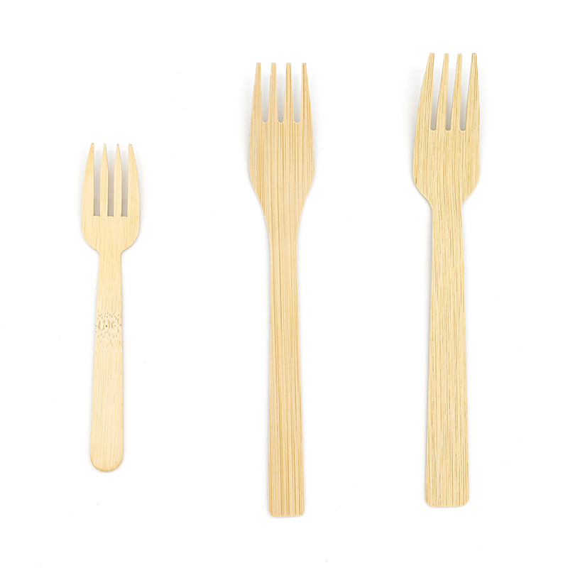 disposable bamboo cutlery forks