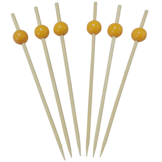 Bamboo Cocktail Bead Skewers