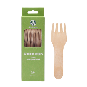 75mm Eco Disposable Wooden Fruit Forks