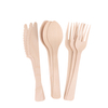 160mm Unique Disposable Wood Cutlery Set