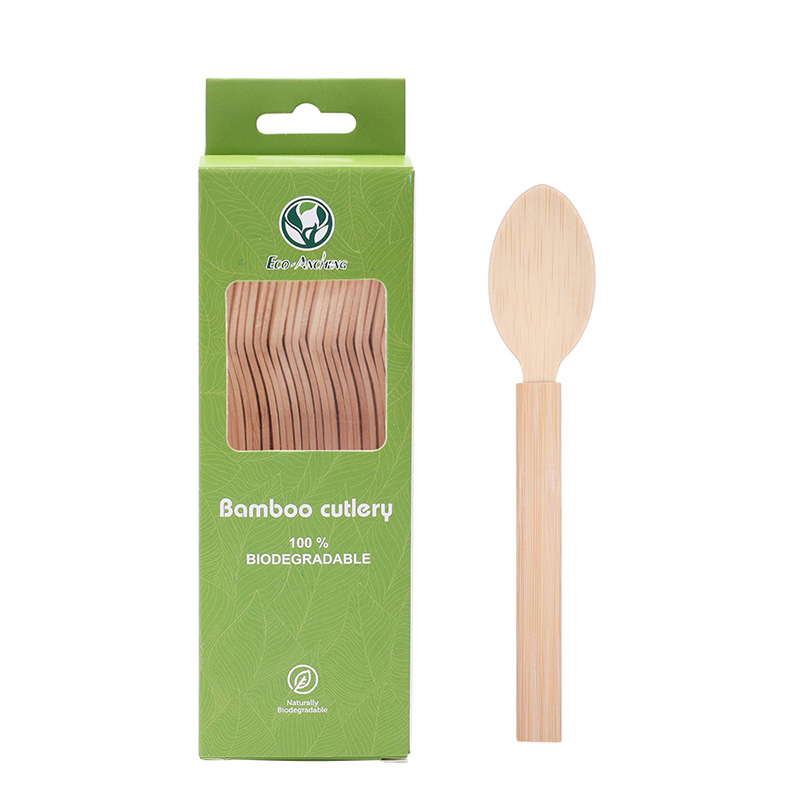 170mm Disposable Biodegradable Bamboo Spoons