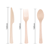 160mm Unique Disposable Wood Cutlery Set