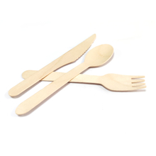 Biodegradable Wooden Disposable Cutlery Set