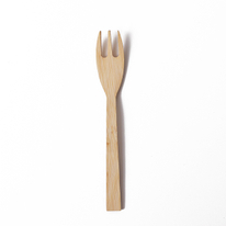 4 inch Biodegradable Bamboo Disposable Fork