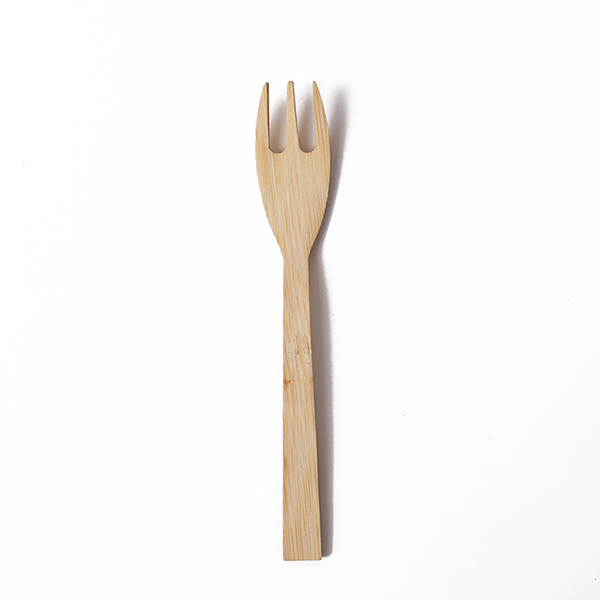 4 inch Biodegradable Bamboo Disposable Fork