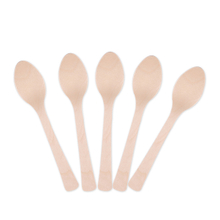 160mm Wooden Biodegradable Spoon