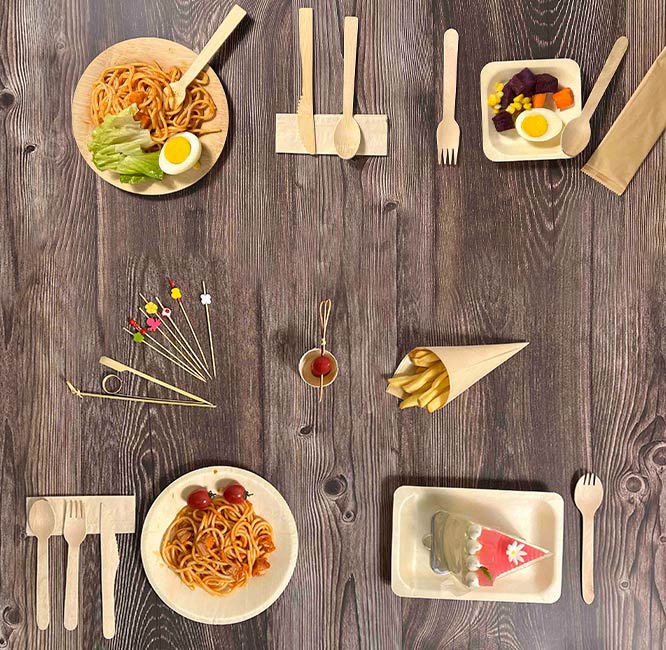 Common Types of Bamboo Disposable Cutlery