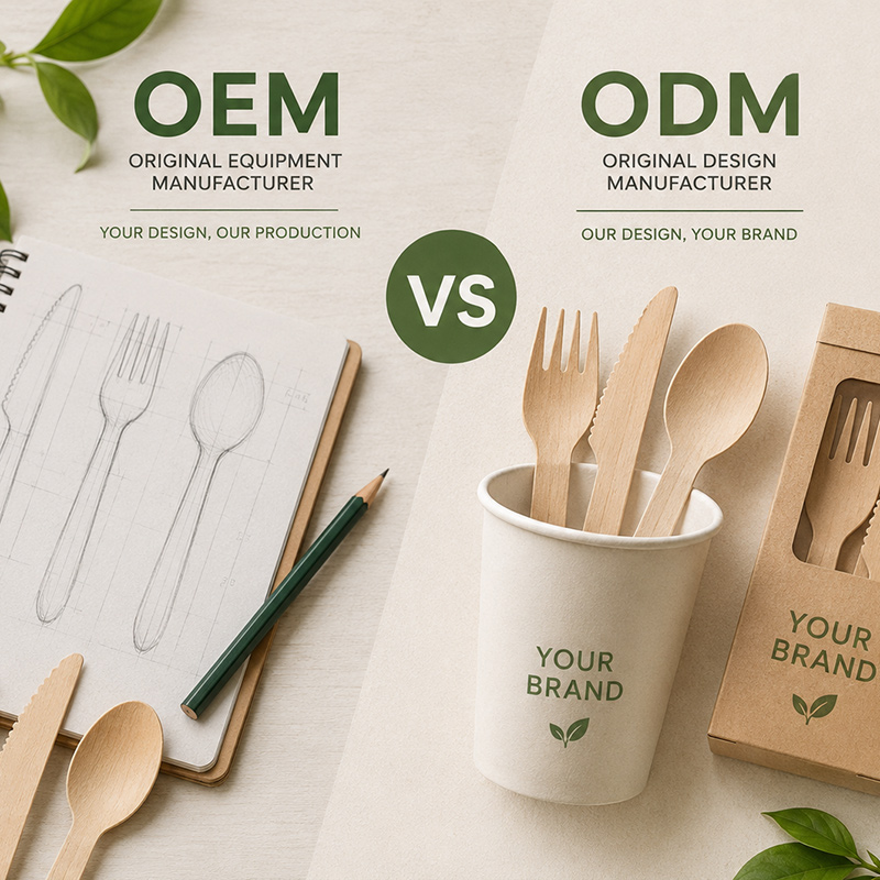 OEM vs ODM Disposable Wooden Cutlery: A Complete Guide for Importers & Wholesalers