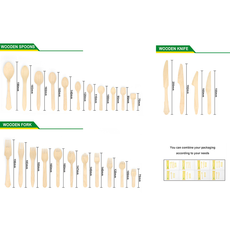 custom cutlery sizes