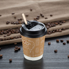 5.5" Individually Wrapped Birch Wood Coffee Stirrer