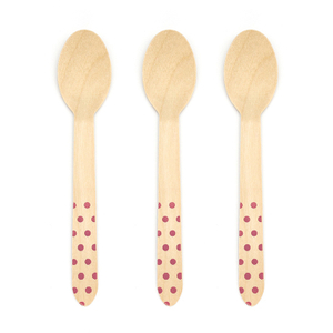 Custom 160mm Biodegradable China Birch Wood Disposable Restaurant Spoons