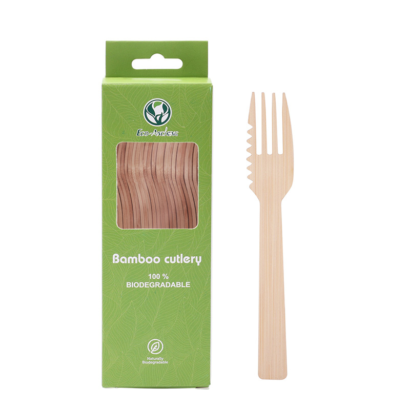140mm Bio Disposable Bamboo Forks