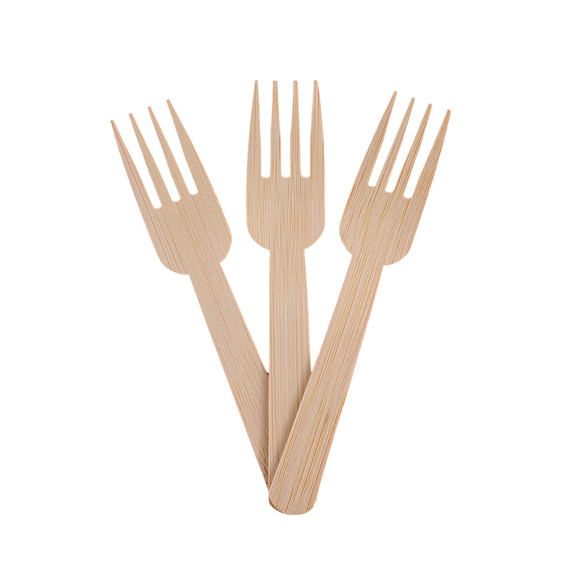 135mm Bamboo Disposable Forks