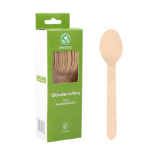 Naturally Biodegradable Wooden Disposable Spoon