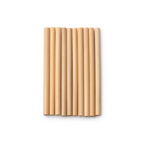 Eco Friendly Yellow Bamboo Straw