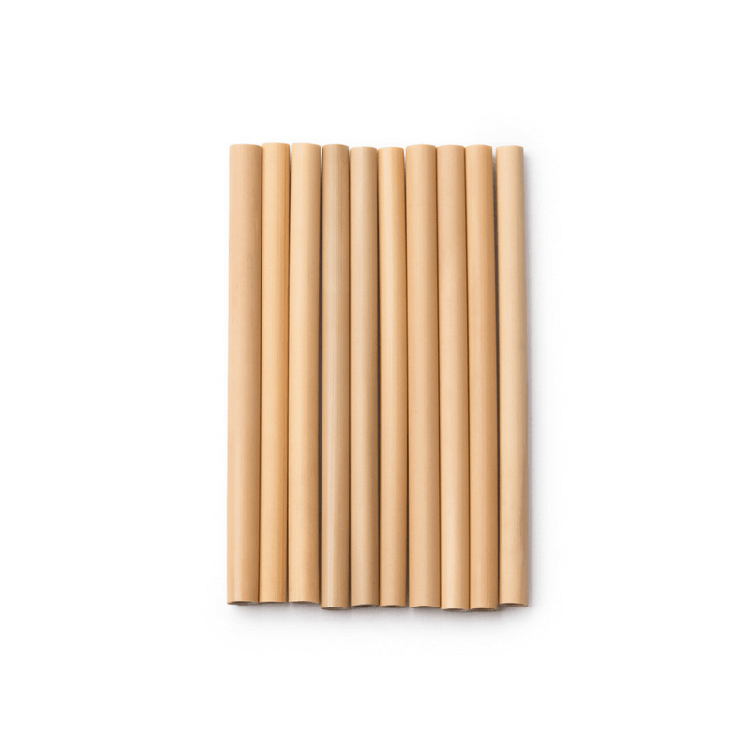 Eco Friendly Yellow Bamboo Straw