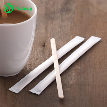 Food Grade 7 inch Individually Wrapped Wood Coffee Stirrer from China  manufacturer - Ancheng Bamboo&Wood