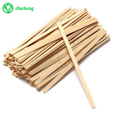 What are the precautions for using wooden coffee stirrer?