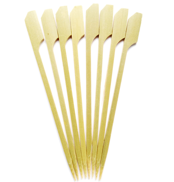 Bamboo Paddle Picks (Green Skin)
