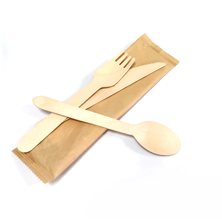 Eco Friendly Disposable Biodegradable Wooden Cutlery Set from China ...