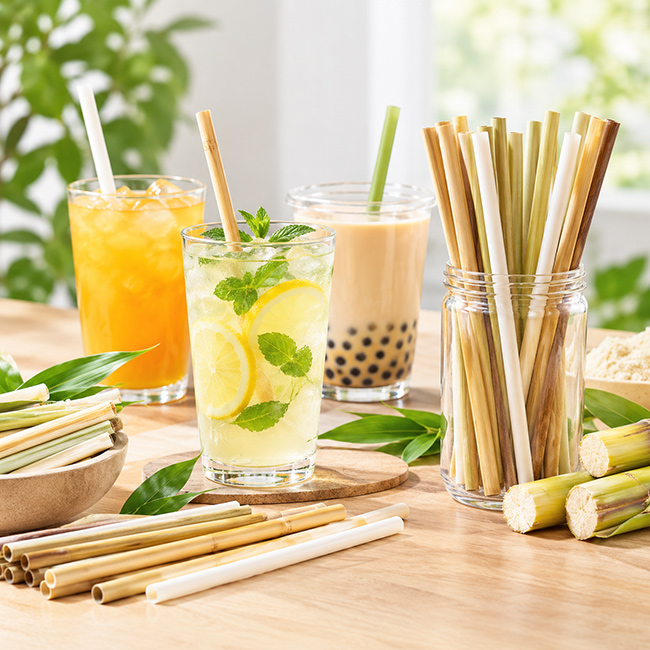 11 Plant-Based Straws: Eco-Friendly Alternatives to Plastic Straws