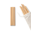 Eco Friendly Yellow Bamboo Straw